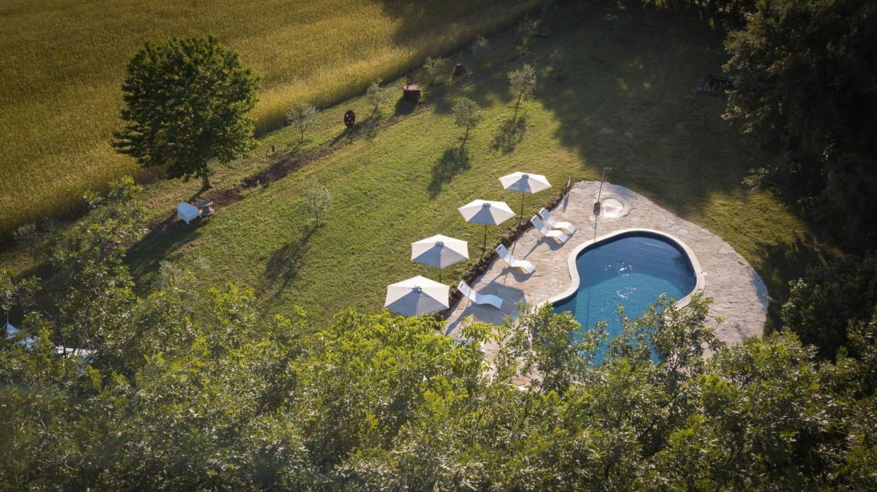 Glamping In Toscana, Luxury Tents In Agriturismo Biologico Sorano  Exterior photo