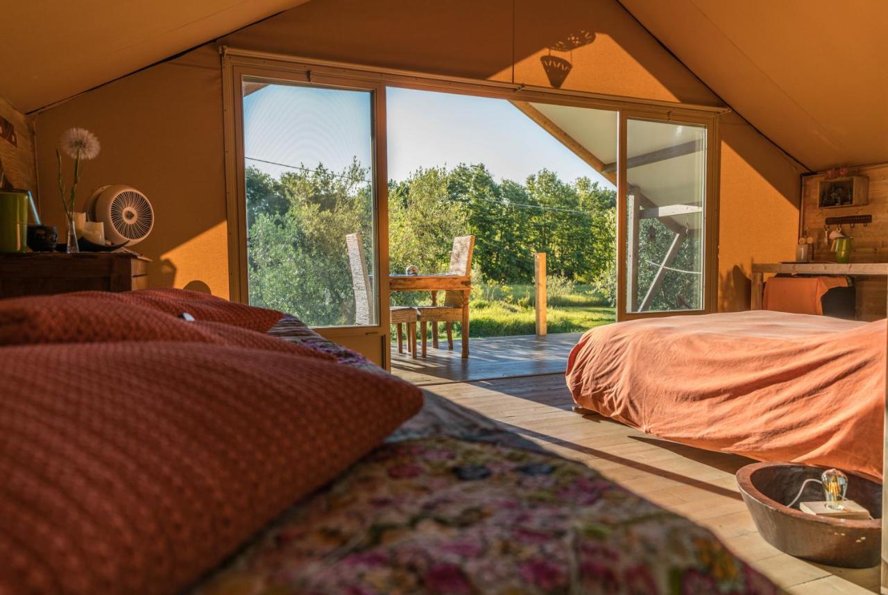 Glamping In Toscana, Luxury Tents In Agriturismo Biologico Sorano  Exterior photo